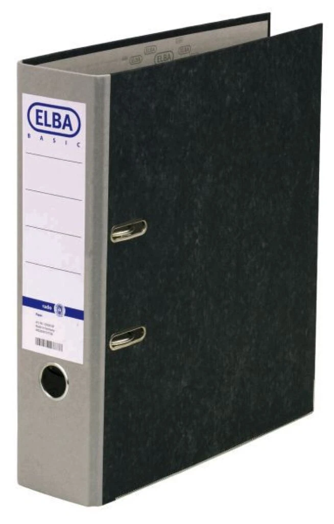 ELBA Ordner smart Original, Rückenbreite: 80 mm, grau (EAN: 4002030137738)