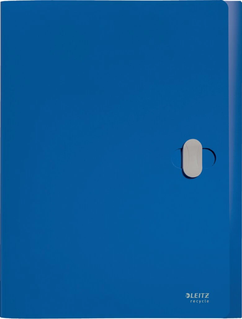 LEITZ Sammelbox Recycle, 30 mm, DIN A4, PP, blau (EAN: 4002432130498)