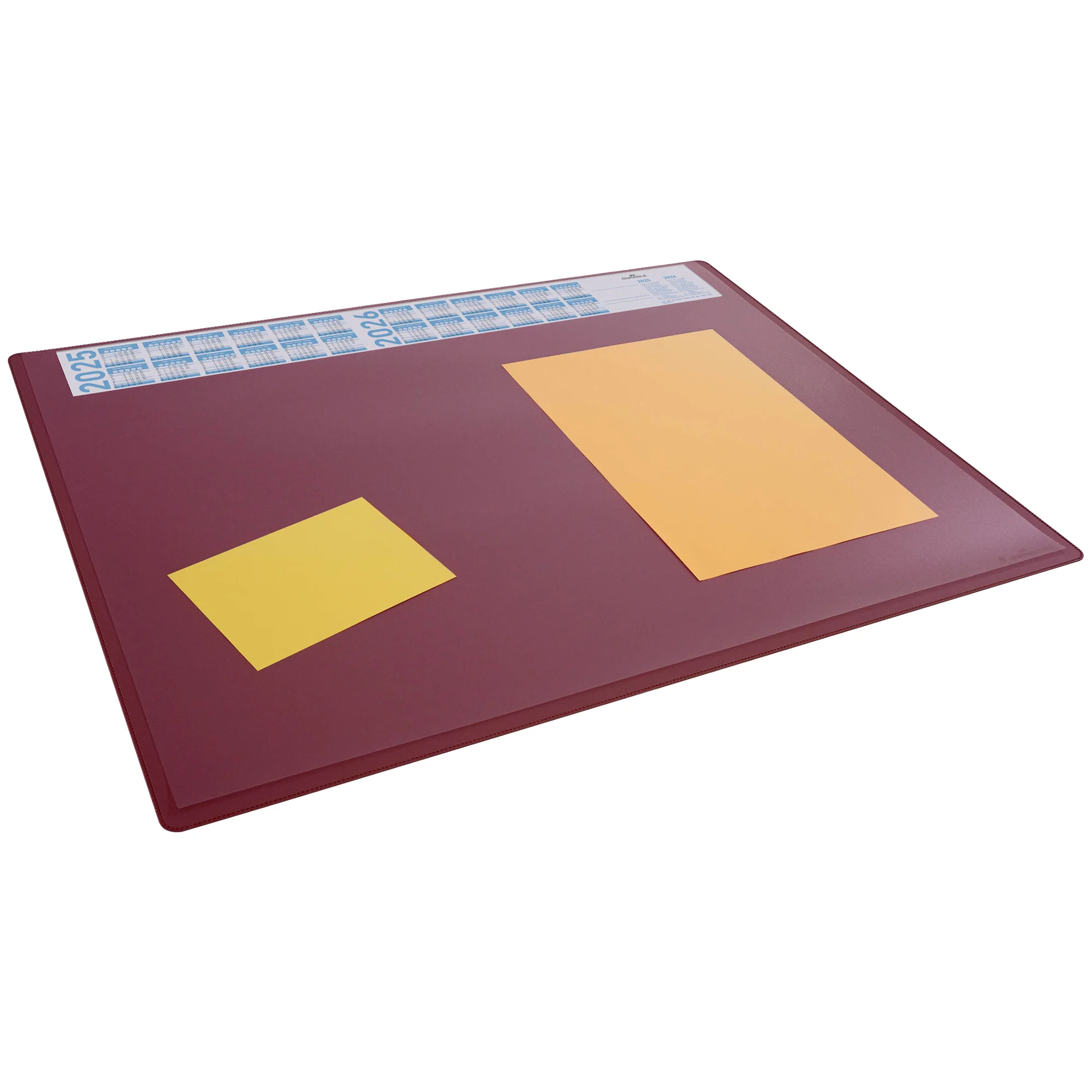 DURABLE Schreibunterlage mit Kalender, PP, rot (EAN: 4005546731896)