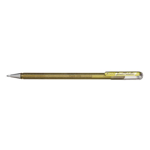 Pentel Hybrid Gel-Tintenroller "Dual Pen", gold (EAN: 0884851024602)