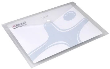 Rexel Dokumententasche, DIN A4, PP, transparent (EAN: 5028252189606)