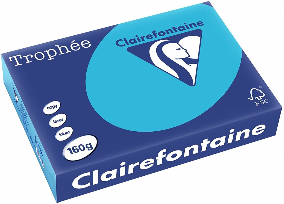 Clairefontaine Multifunktionspapier Trophée, A4, royalblau (EAN: 3329680105209)