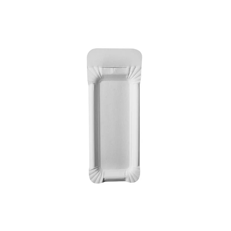 PAPSTAR Wurstpappe "pure" eckig, 80 x 210 mm, weiß (EAN: 4002911110300)