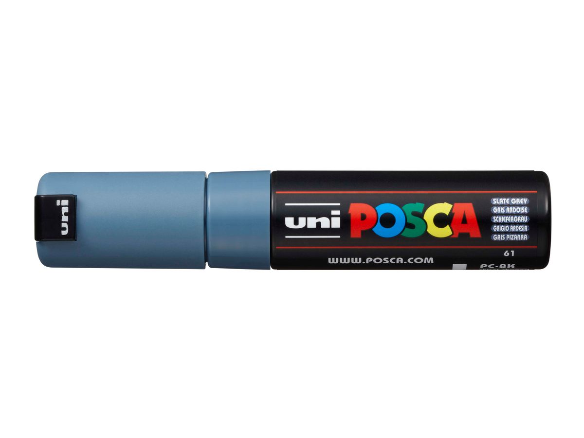 POSCA Pigmentmarker PC-8K, schiefergrau (EAN: 4902778107546)