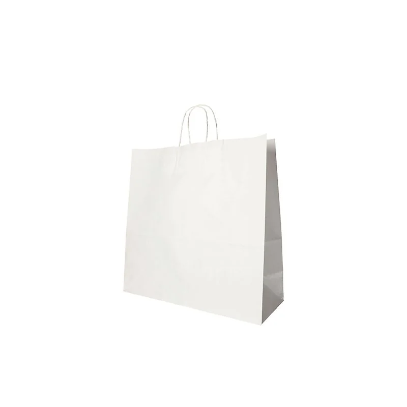 PAPSTAR Papier-Tragetasche, 350 x 350 x 140 mm, weiß (EAN: 4002911884157)