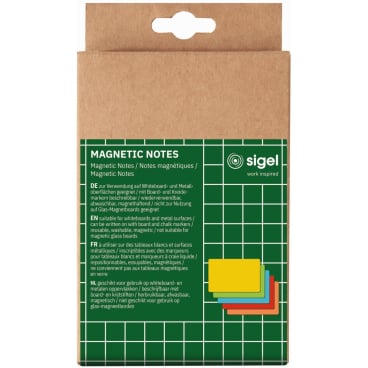 SIGEL Haftnotiz Magnetic Notes Meet up, farbig sortiert (EAN: 4004360770708)
