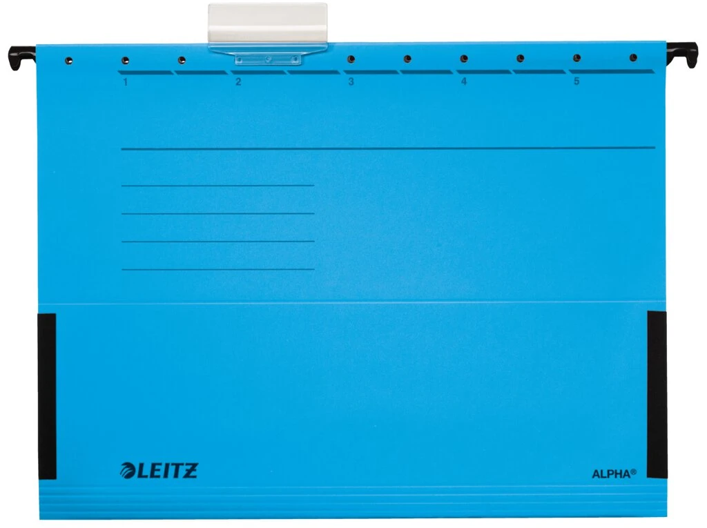 LEITZ ALPHA Hängetasche, A4, mit Fröschen, blau (EAN: 4002432332137)
