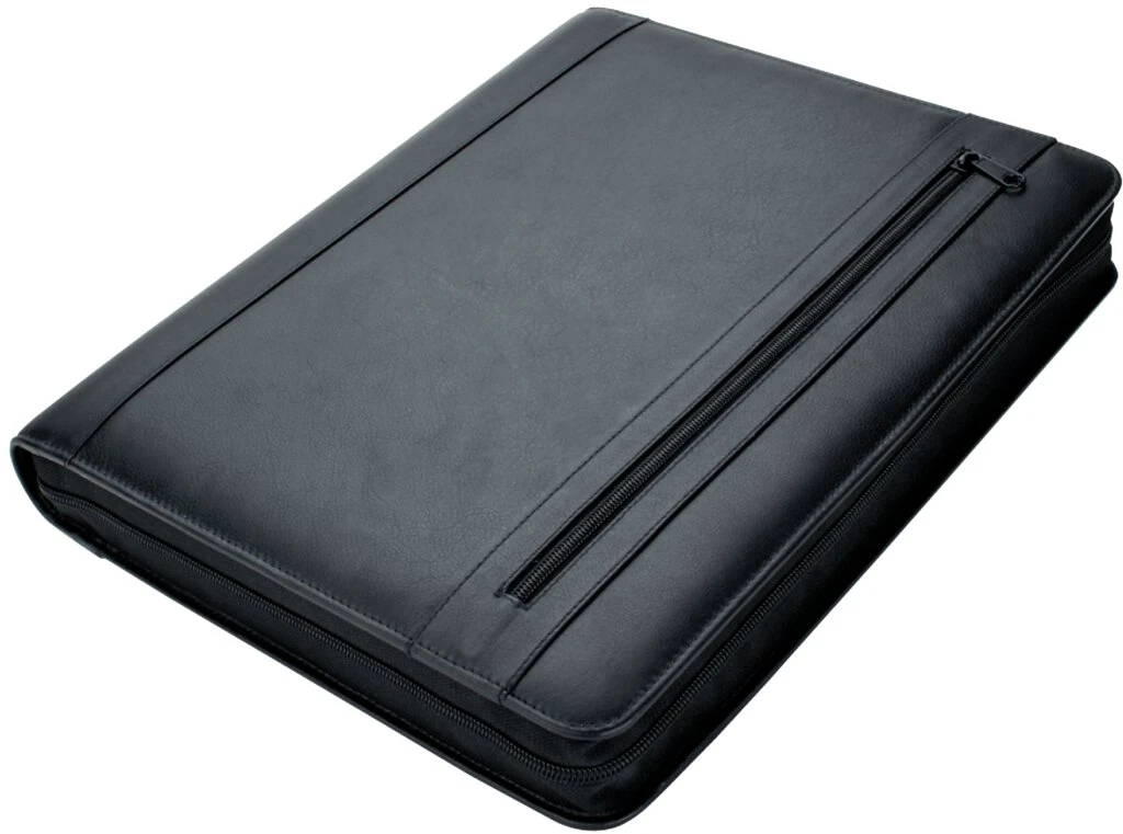 Alassio Orgamappe "CESENA", A4, Leder, schwarz (EAN: 4021068300723)