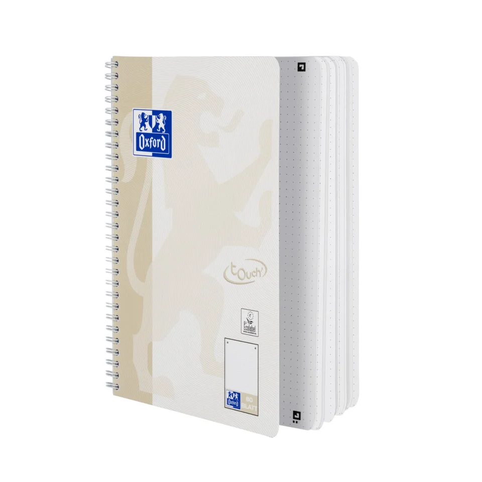 OXFORD Collegeblock Touch, DIN B5, gepunktet, 80 Blatt (EAN: 4006144022591)