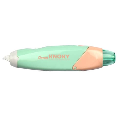 Pentel Mehrweg-Korrekturroller KNOKY, 5 mm x 6 m, grün (EAN: 4711577070216)