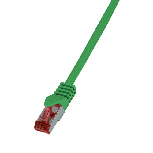 LogiLink Patchkabel, Kat. 6, S/FTP, 1,0 m, grün (EAN: 4052792021318)