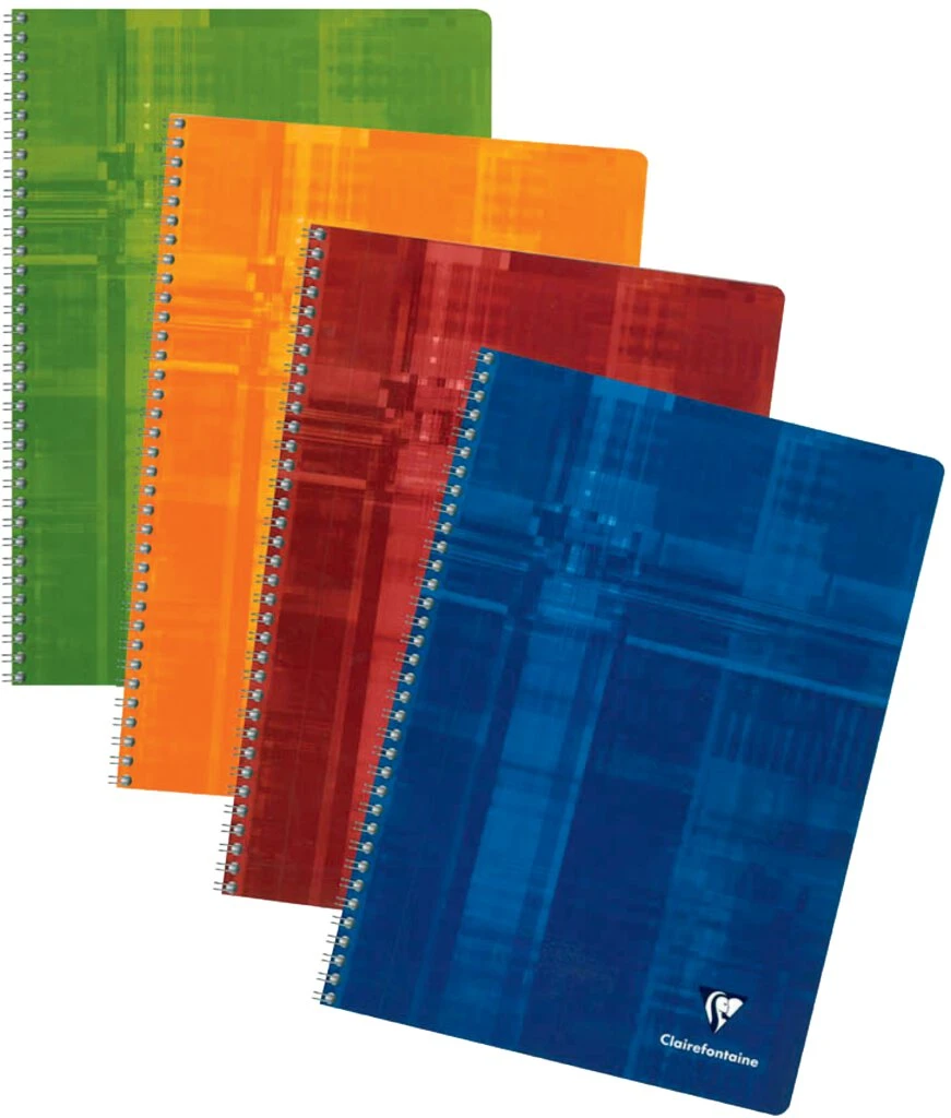 Clairefontaine Cahier spirale, A4, 100 pages (EAN: 3329680681420)