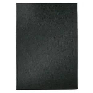sigel Speisekarten-Mappe, A4, schwarz, Gummi-Bindung, blanko (EAN: 4004360869839)