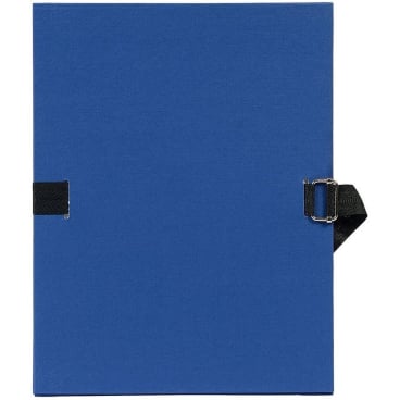 EXACOMPTA Dokumentenmappe, DIN A4, Karton, dunkelblau (EAN: 3130630007326)