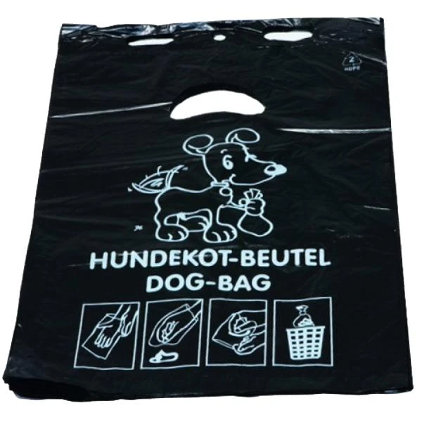 DEISS Hundekotbeutel, aus HDPE-Folie, 3 Liter, schwarz (EAN: 4001553558105)