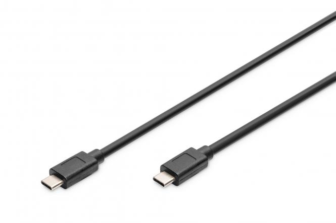 DIGITUS USB 3.1 Anschlusskabel, USB-C - USB-C Stecker, 1,0 m (EAN: 4016032426011)