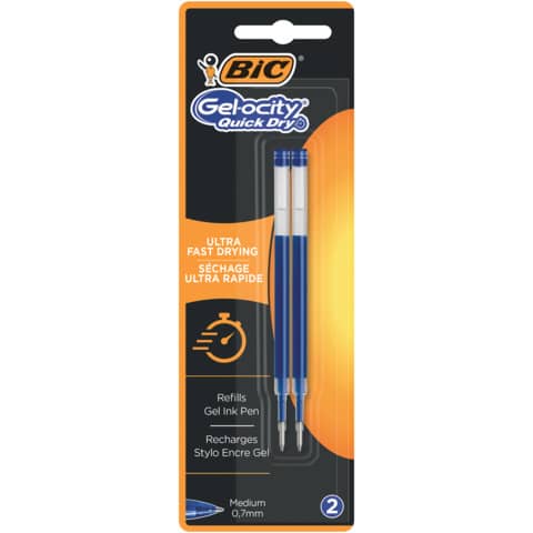 BIC Gelschreiber-Minen Intensity Quick Dry, S, blau (EAN: 3086123543546)
