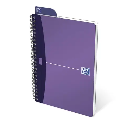 Oxford Office Spiralbuch, DIN A5, liniert, 90 Blatt, PP (EAN: 3020120024035)
