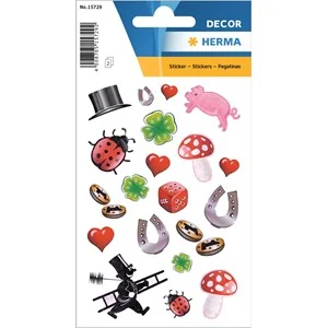 HERMA Sticker DECOR "Glückssymbole" (EAN: 4008705157292)
