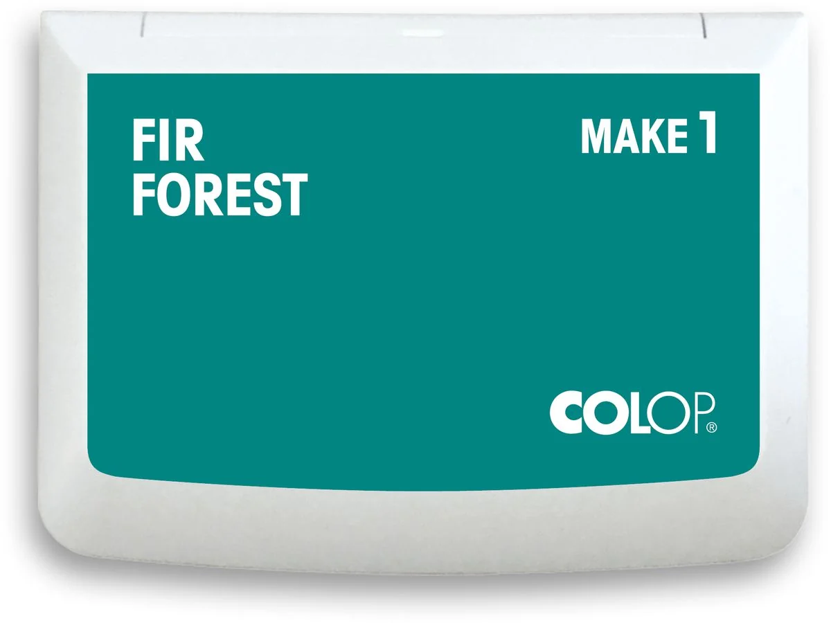 COLOP Stempelkissen MAKE 1, 90 x 50 mm, fir forest (EAN: 9004362519485)