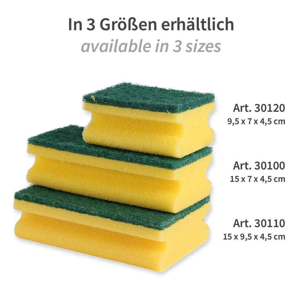 HYGOCLEAN Reinigungsschwamm CLASSIC, 150 x 95 mm, gelb (EAN: 4015544301106)