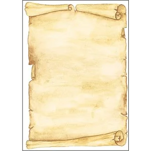 sigel Design-Papier, DIN A4, 90 g/qm, Motiv "Pergament" (EAN: 4004360967238)