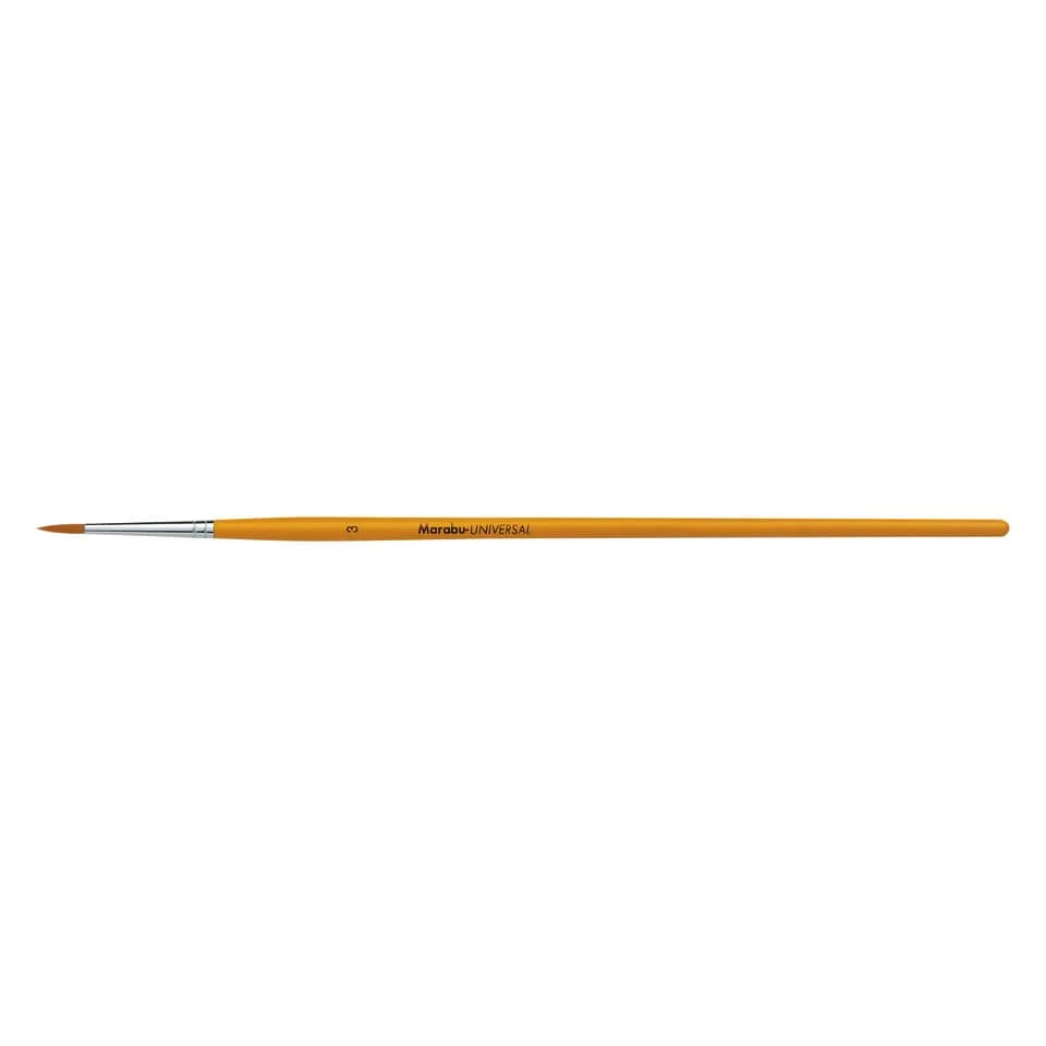 Marabu Synthetikhaarpinsel Universal, rund, Gr. 3 (EAN: 4007751346223)