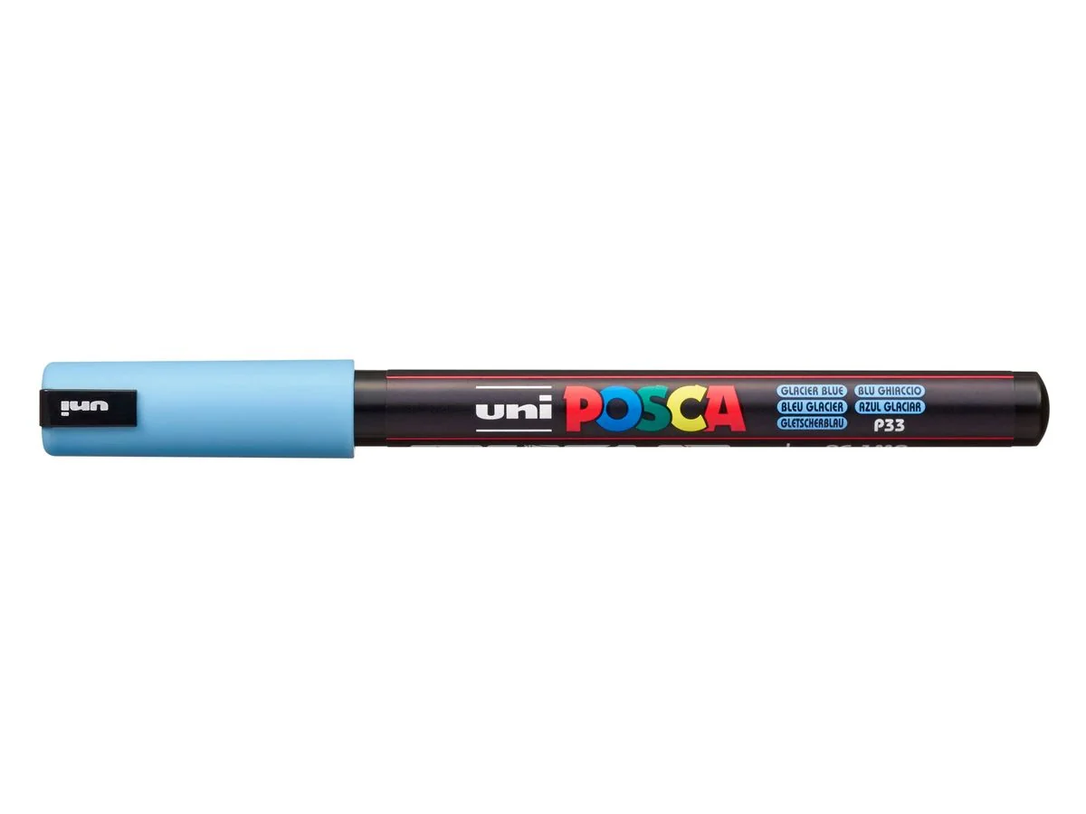 POSCA Pigmentmarker PC-1MR, gletscherblau (EAN: 4902778249451)
