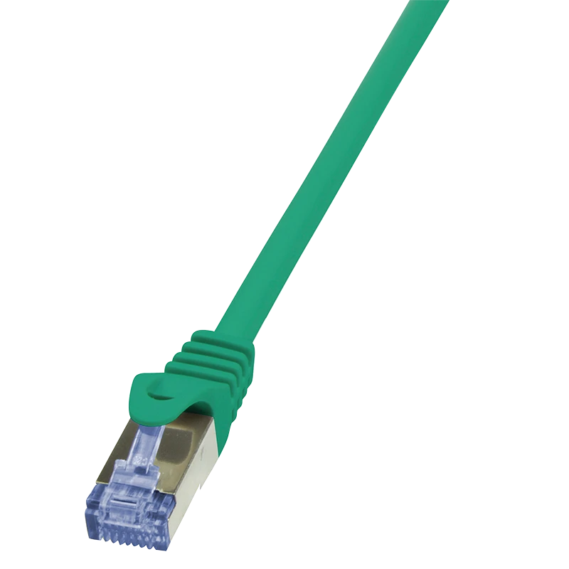 LogiLink Patchkabel, Kat. 6A, S/FTP, 0,5 m, grün (EAN: 4052792020458)