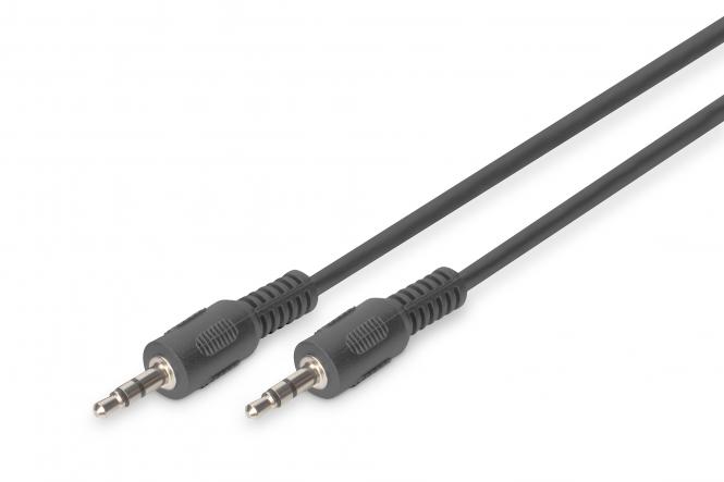 DIGITUS Audiokabel, 2 x 3,5 mm Klinkenstecker, 1,5 m (EAN: 4016032324973)