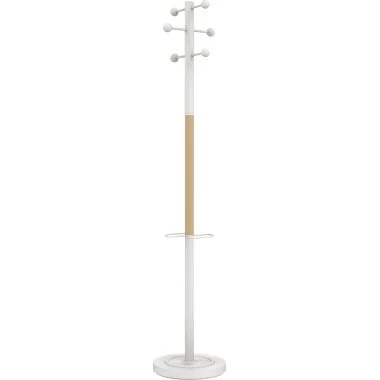 UNiLUX Garderobenständer "ACCESS", Höhe 1.750 mm, Buche/weiß (EAN: 3595560025411)