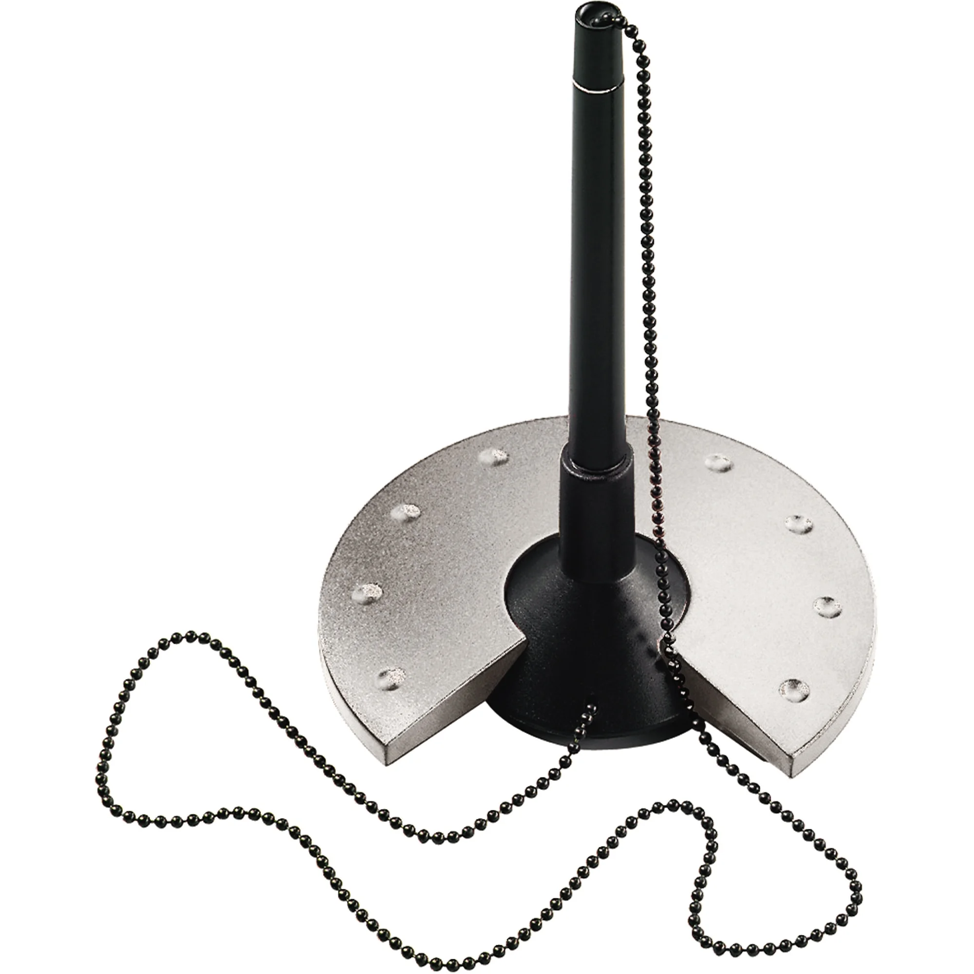 helit Kugelschreiber-Ständer "the base", silber (EAN: 4012086041996)