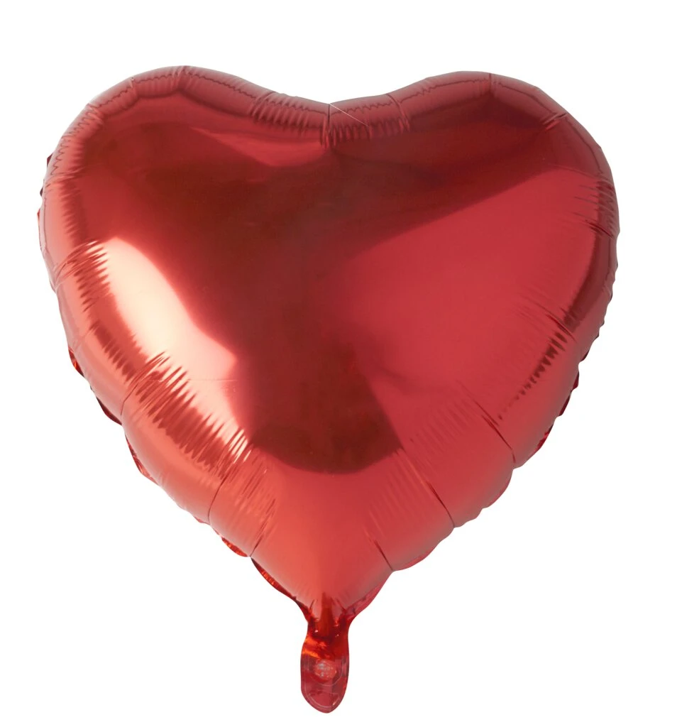 PAPSTAR Folienballon "Heart", Durchmesser: 450 mm, rot (EAN: 4002911470787)