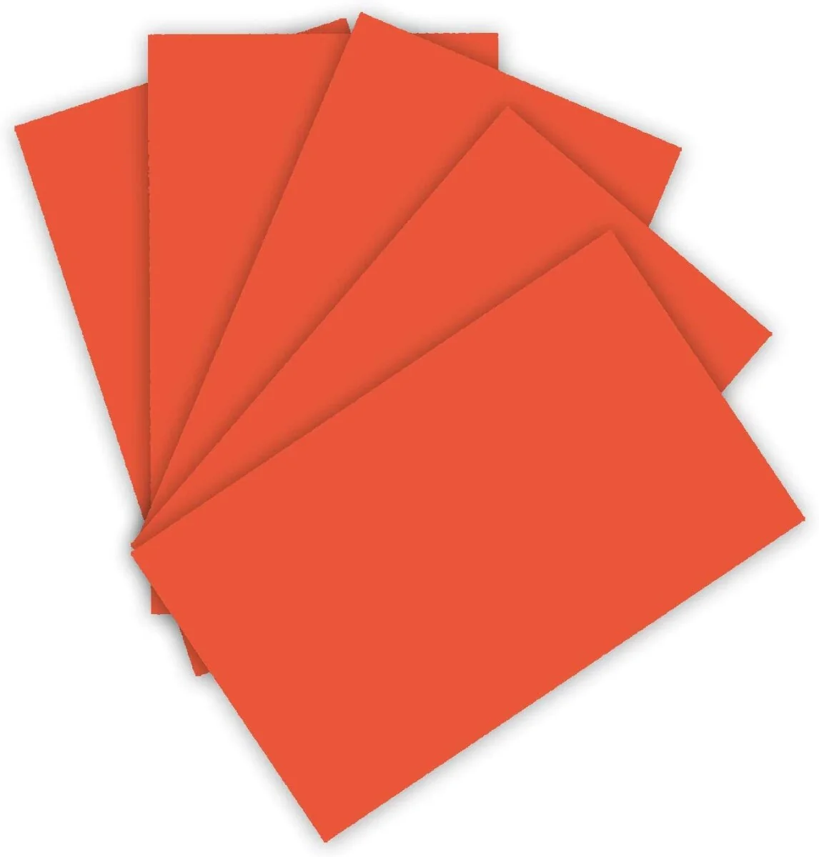 folia Tonkarton, DIN A4, 220 g/qm, 100 Blatt, orange (EAN: 4001868624403)