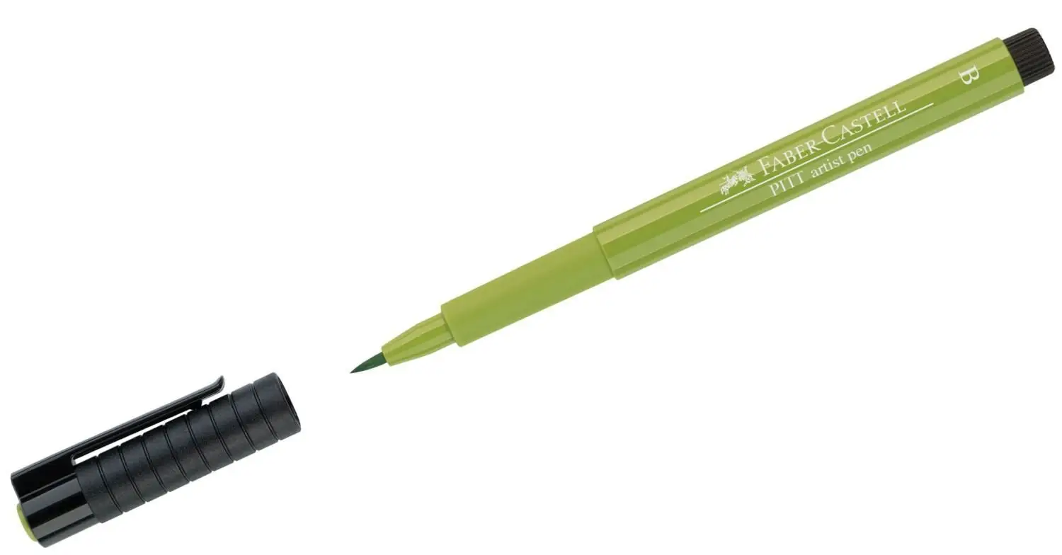 FABER-CASTELL Tuschestift PITT artist pen, maigrün (EAN: 4005401674702)