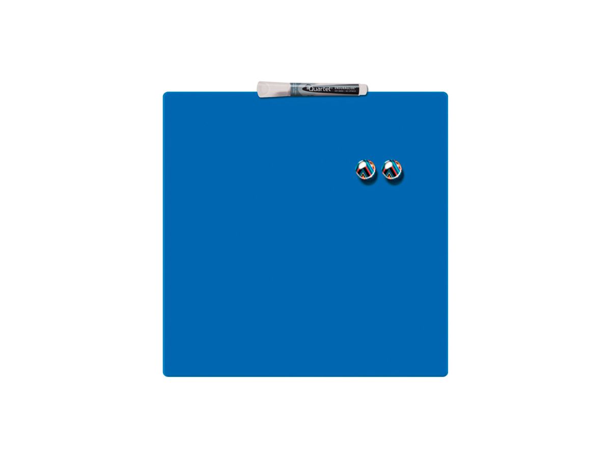nobo Weißwandtafel, quadratisch, (B)360 x (H)360 mm, blau (EAN: 5028252386289)