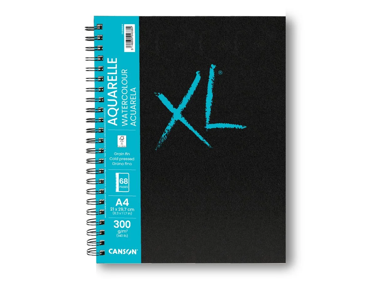 CANSON Skizzenbuch XL BOOK AQUARELLE, DIN A4 (EAN: 3148950043382)