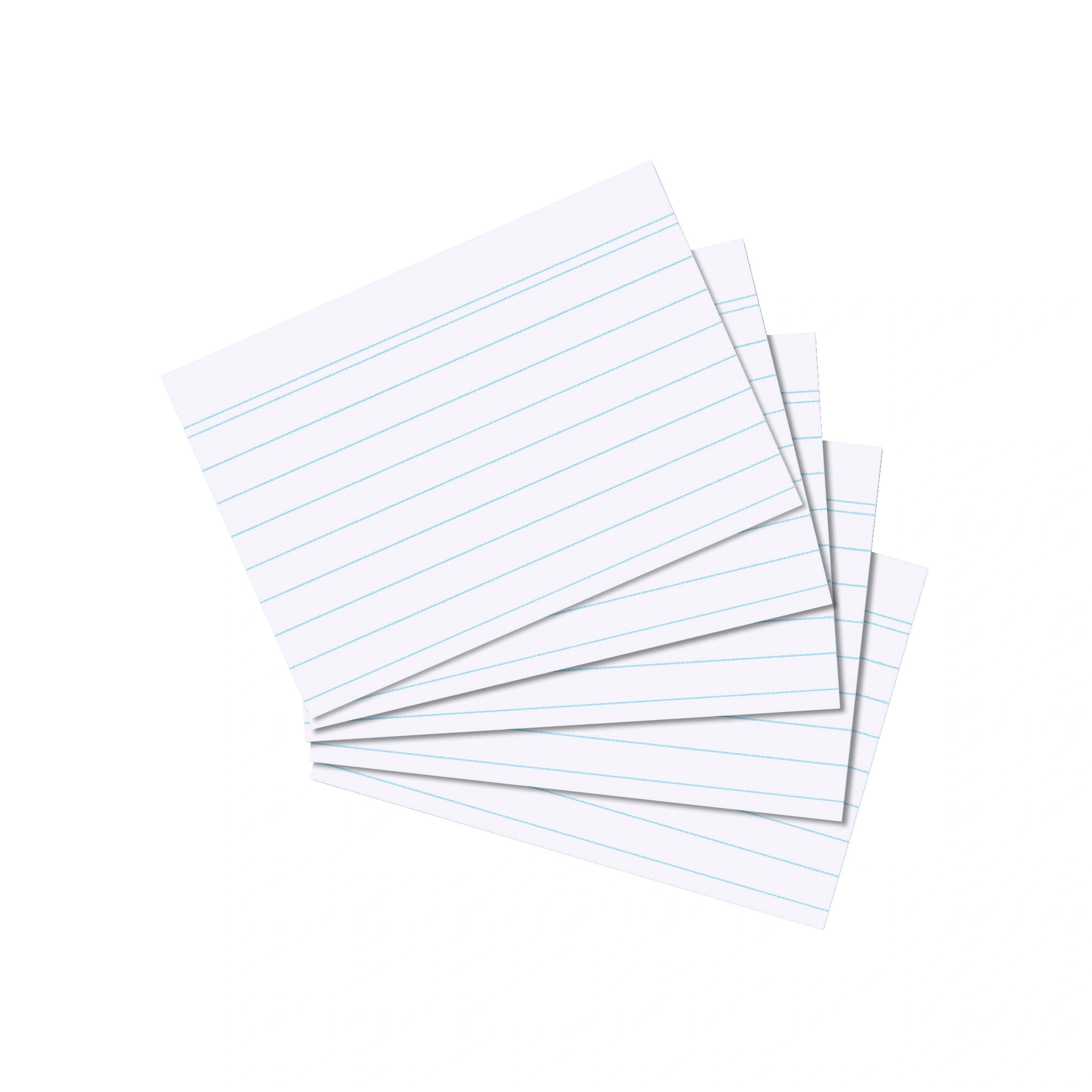 herlitz Karteikarten, DIN A7, liniert, weiß (EAN: 4008111150702)