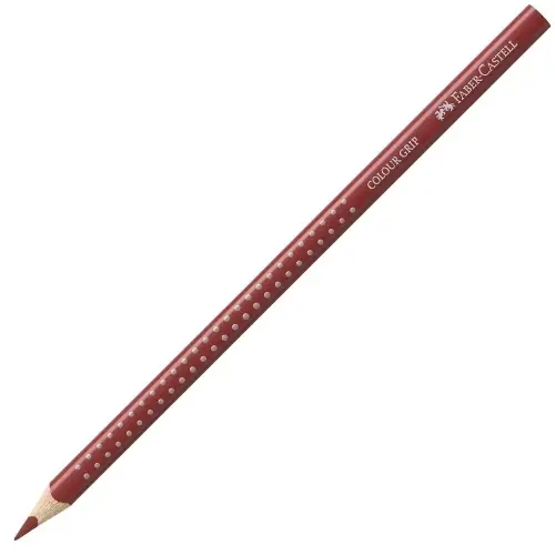 FABER-CASTELL Dreikant-Buntstift Colour GRIP, kastanienbraun (EAN: 4005401124924)