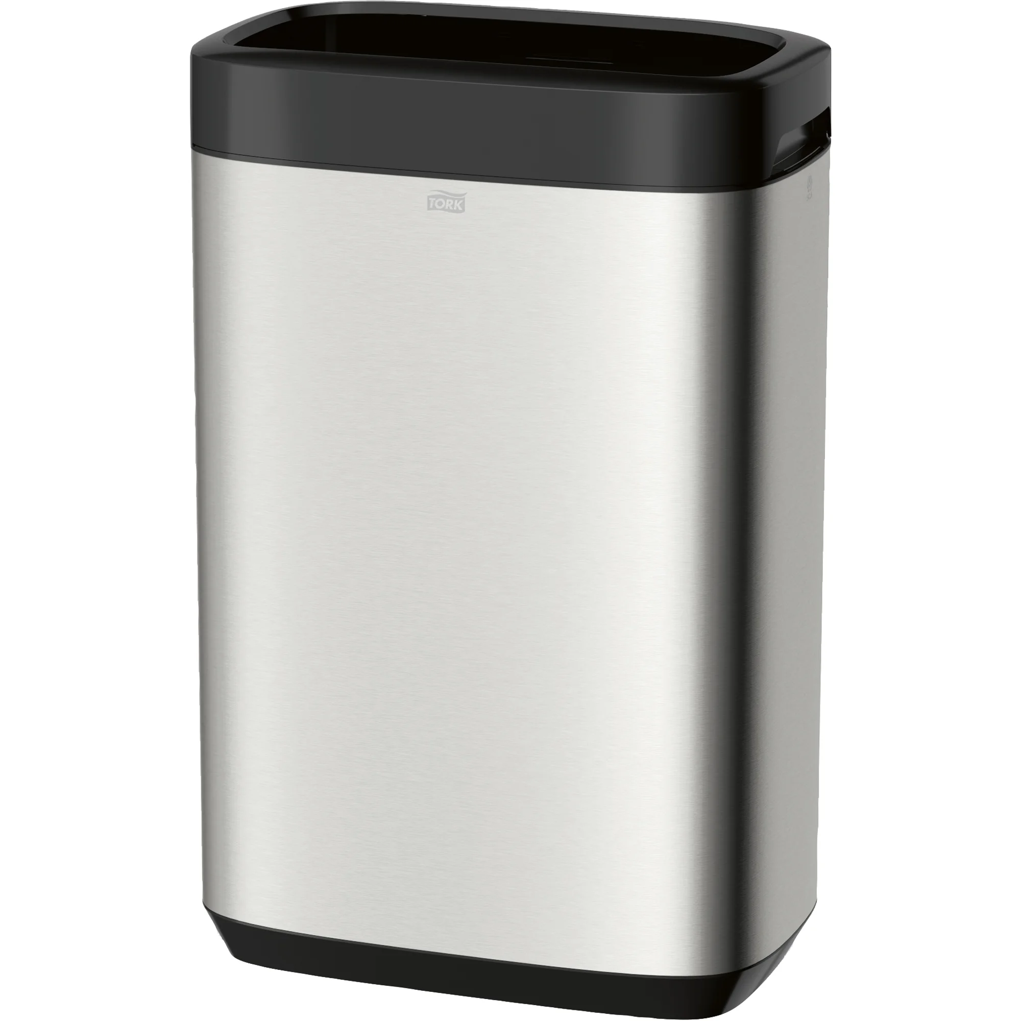 TORK Abfallbehälter Image Design, 50 Liter, silber/schwarz (EAN: 7322540781991)