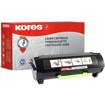 Kores Toner G1398RB ersetzt LEXMARK 520HA, schwarz (EAN: 4045257139802)