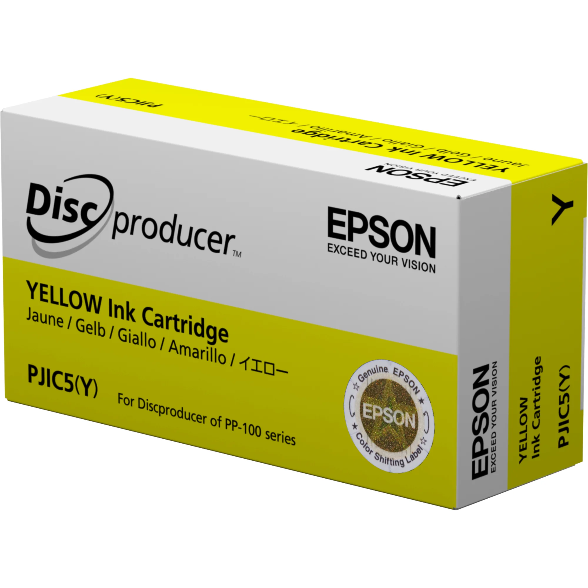 EPSON Tinte für EPSON Cd-Label-Printer PP 100, gelb (EAN: 8715946716220)