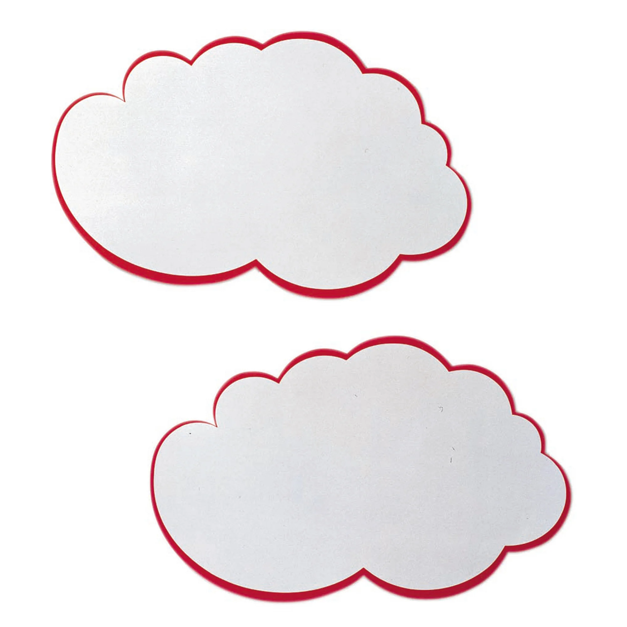 FRANKEN Moderationskarte Wolke, 230 x 140 mm, weiß mit (EAN: 4016946080200)