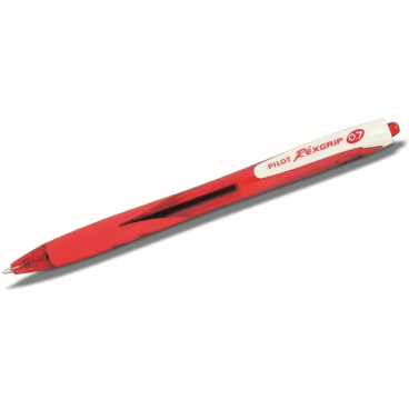 PILOT Druckkugelschreiber REXGRIP Begreen, F, rot (EAN: 4902505326332)
