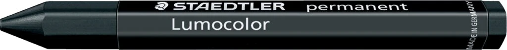 STAEDTLER Signierkreide Lumocolor permanent omnigraph, schwarz (EAN: 4007817232057)