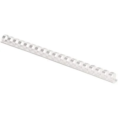 Fellowes Plastikbinderücken, DIN A4, 21 Ringe, 8 mm, weiß (EAN: 0077511534546)