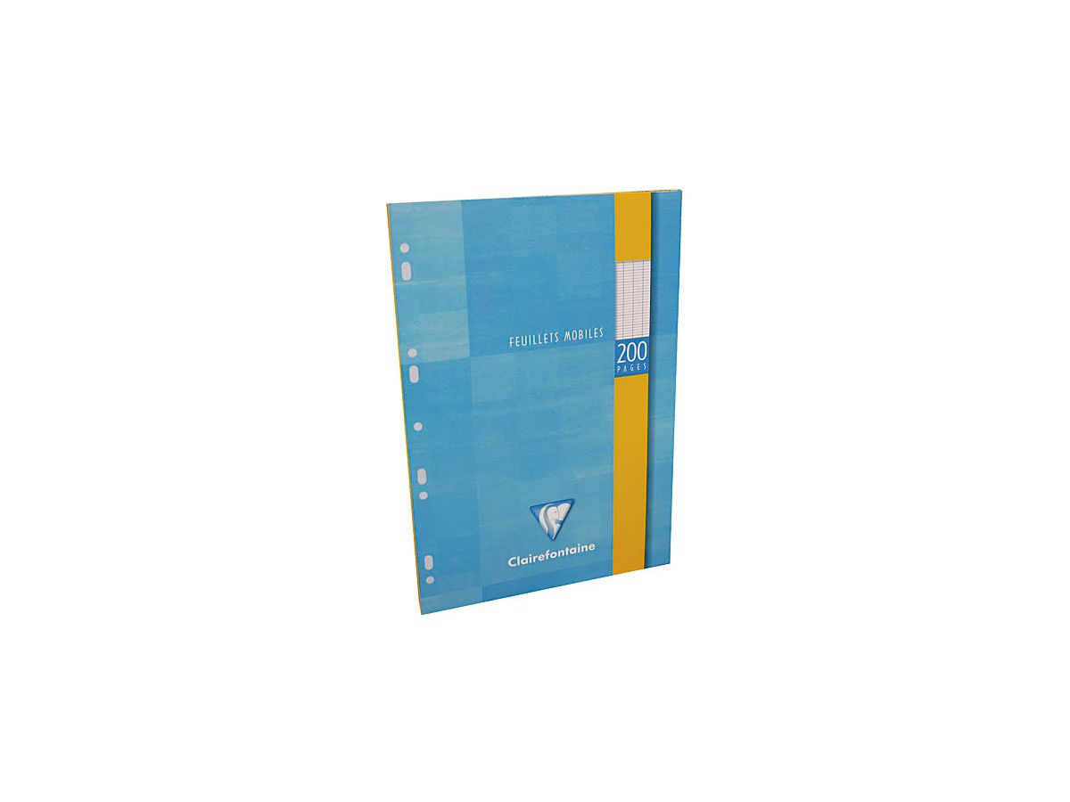 Clairefontaine Feuillets mobiles, A4, séyès, 200 pages (EAN: 3329680175103)