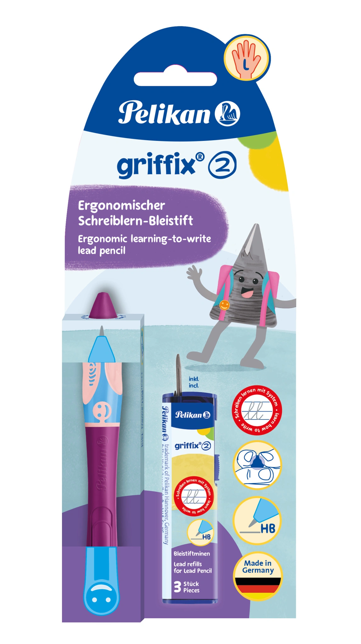 Pelikan griffix Schreiblernbleistift Sweet Berry (EAN: 4012700821133)