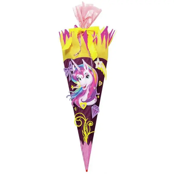 ROTH Schultüten-Bastelset "Einhorn", 6-eckig, 680 mm (EAN: 4028279800110)
