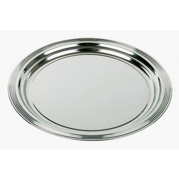 APS Partyplatte CLASSIC, Durchmesser: 350 mm, silber (EAN: 4004133003965)